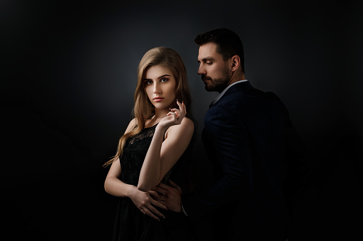elegant couple